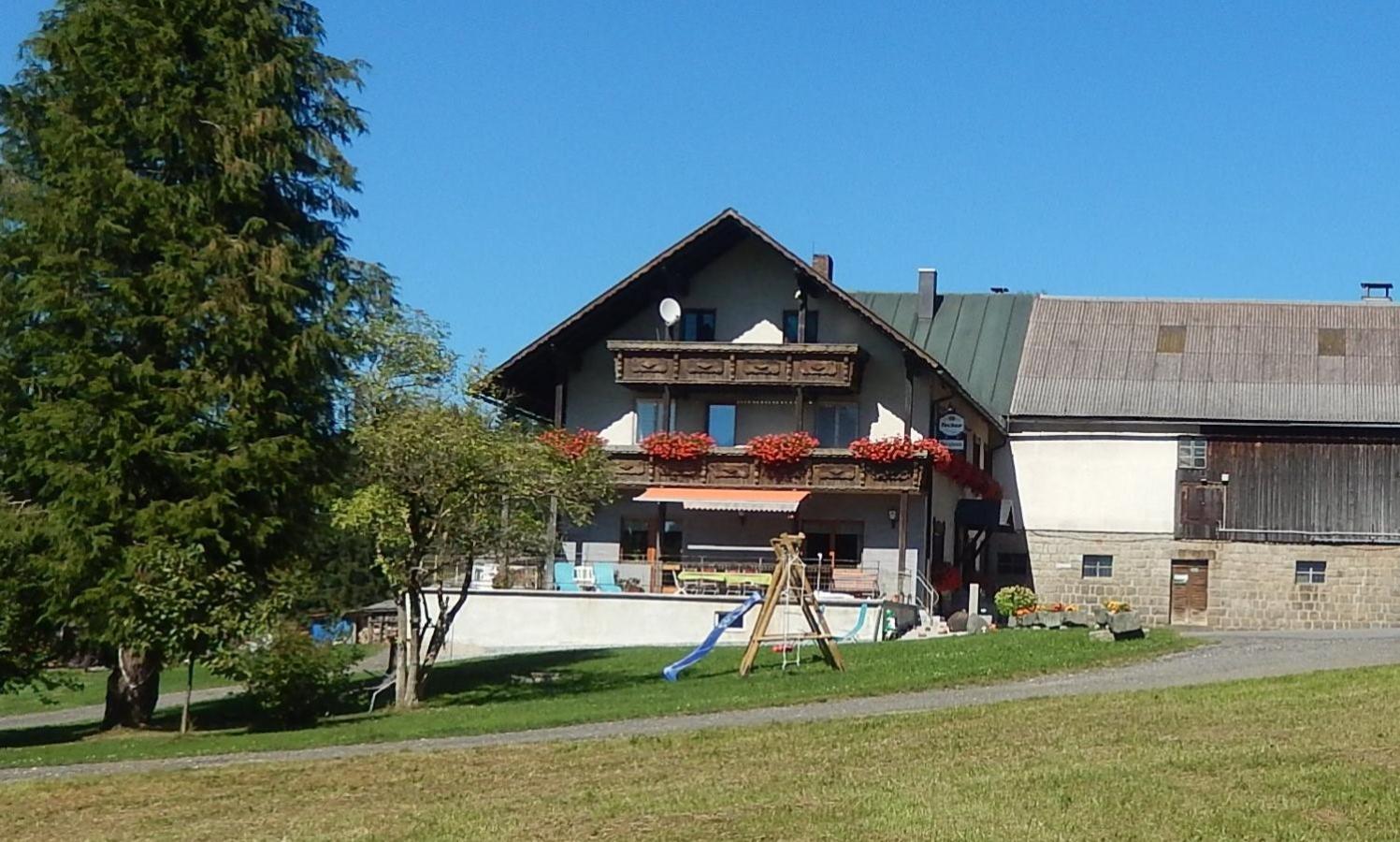 Zum Bergbauern Hotel Waidhaus Buitenkant foto